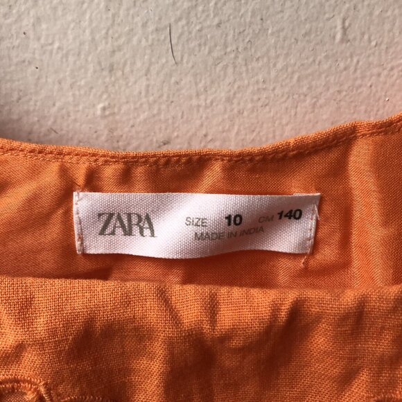 Zara Embroidered Eyelet Crop Top - Picture 4 of 7